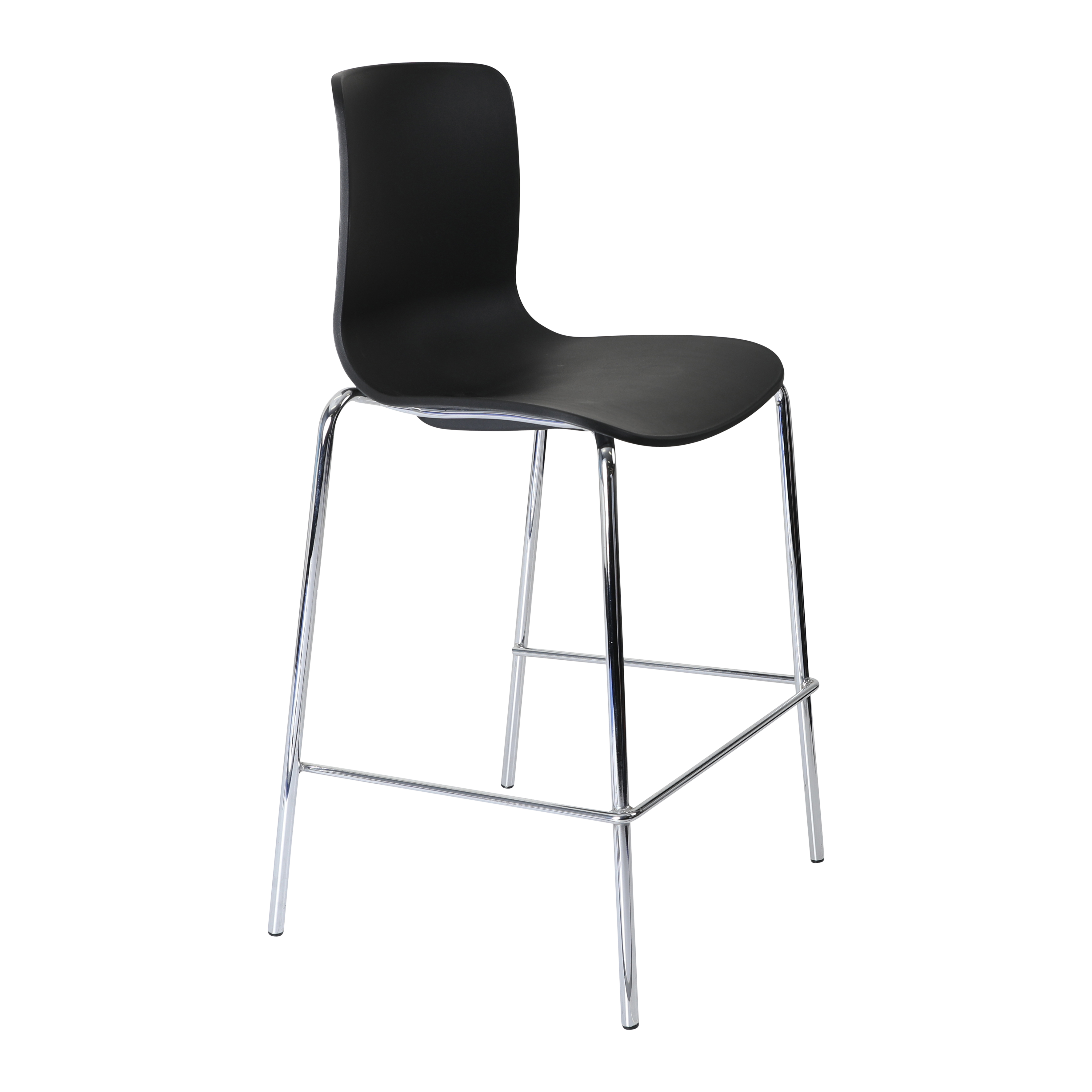 Acti Stool (Black / 4-leg Low Barstool)